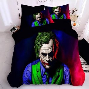 2019 Joker Arthur Fleck Clown #10 Duvet Cover Pillowcase Bedding Set BS0126