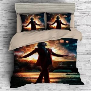 2019 Joker Arthur Fleck Clown #17 Duvet Cover Pillowcase Bedding Set Home Bedroom Decor BS0490