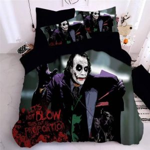 2019 Joker Arthur Fleck Clown #2 Duvet Cover Pillowcase Bedding Set BS3682