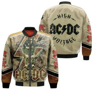 Acdc Angus Young Highway To Hell Bomber Jacket BBJ0197