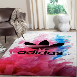 Adidas Logo Area Rugs Luxury Living Room Carpetbrands Fashion Floor Decor R0164