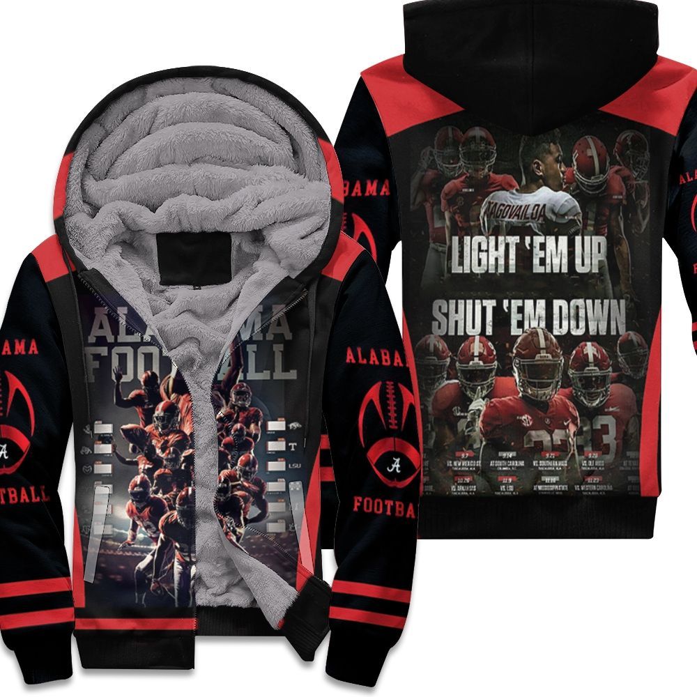 Alabama-Crimson-Tide-Football-Team-Unisex-Fleece-Hoodie Alabama Crimson Tide Football Team Unisex Fleece Hoodie