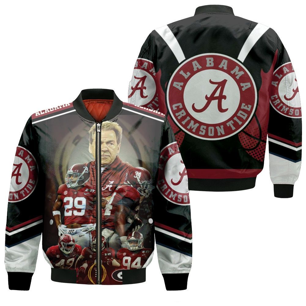 Alabama-Crimson-Tide-National-Championship-Atlanta-2018-Bomber-Jacket Alabama Crimson Tide National Championship Atlanta 2018 Bomber Jacket