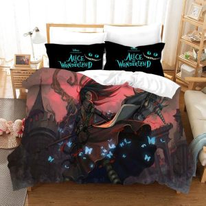 Alice in Wonderland #23 Duvet Cover Pillowcase Bedding Set Home Bedroom Decor BS0063