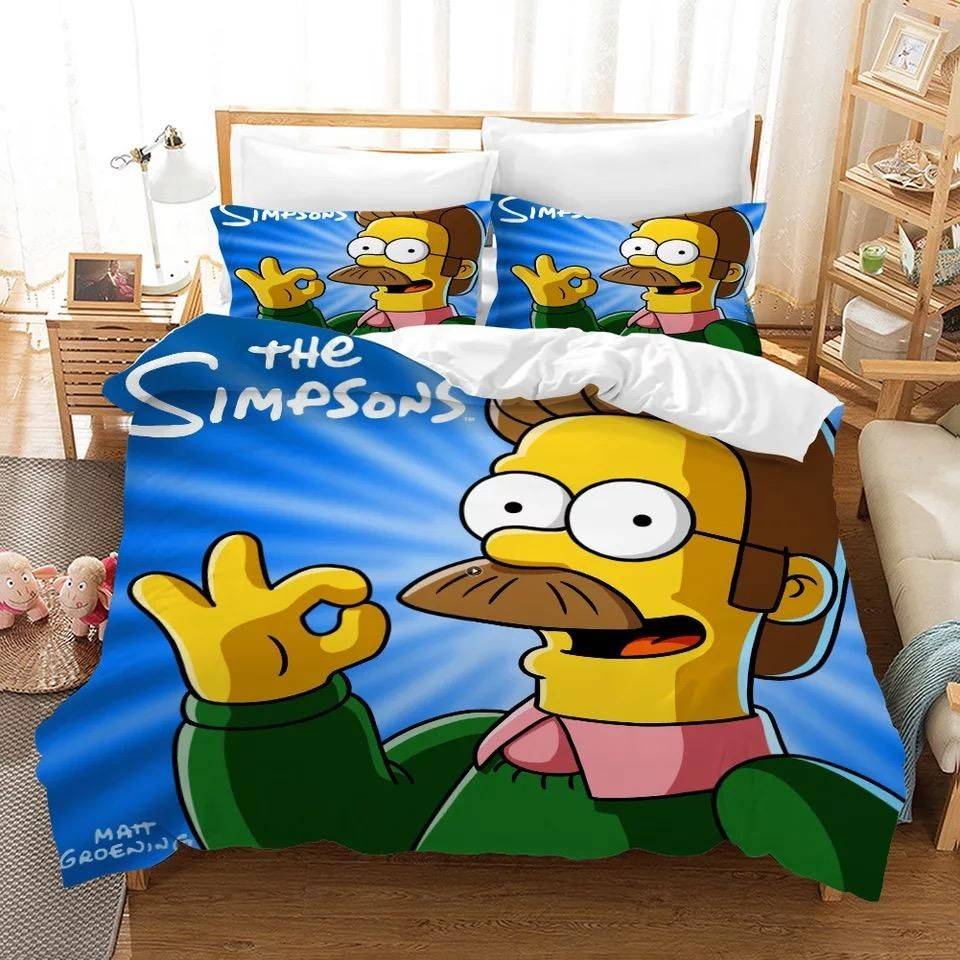 Anime-The-Simpsons-Homer-J.-Simpson-11-Duvet-Cover-Pillowcase-Bedding-Set-Home-Decor Anime The Simpsons Homer J. Simpson #11 Duvet Cover Pillowcase Bedding Set Home Decor