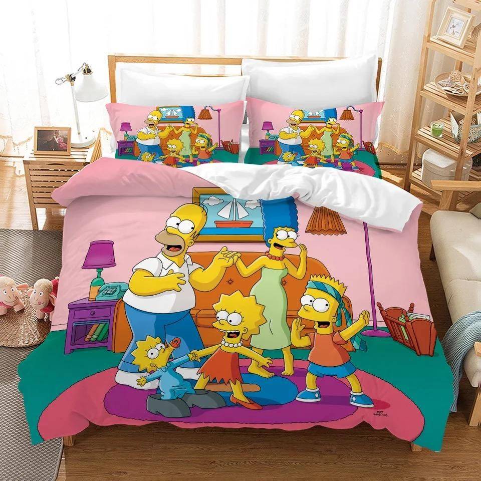 Anime-The-Simpsons-Homer-J.-Simpson-8-Duvet-Cover-Pillowcase-Bedding-Set-Home-Decor Anime The Simpsons Homer J. Simpson #8 Duvet Cover Pillowcase Bedding Set Home Decor