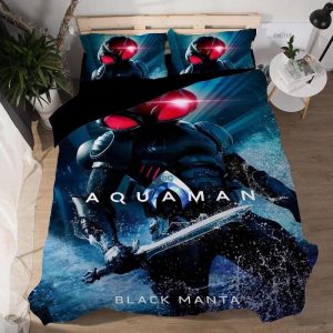 Aquaman Black Manta #5 Duvet Cover Pillowcase Bedding Set BS0297
