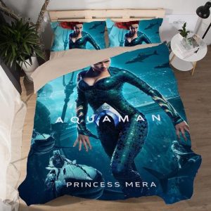 Aquaman Mera #3 Duvet Cover Pillowcase Bedding Set BS3533