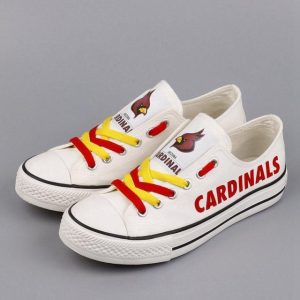 Arizona Cardinals NFL Football 2 Gift For Fans Low Top Custom Canvas Shoes LT1095