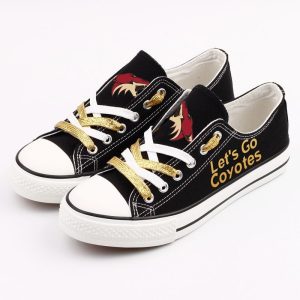 Arizona Coyotes NHL Hockey 2 Gift For Fans Low Top Custom Canvas Shoes LT0397