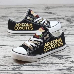 Arizona Coyotes NHL Hockey 3 Gift For Fans Low Top Custom Canvas Shoes LT0666