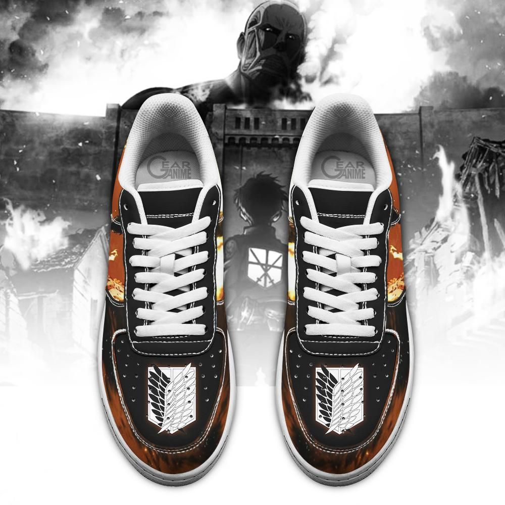 custom attack on titan shoes