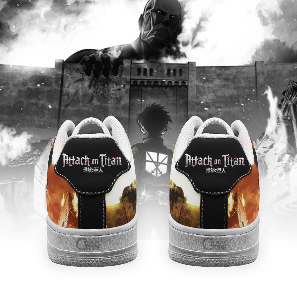custom attack on titan shoes