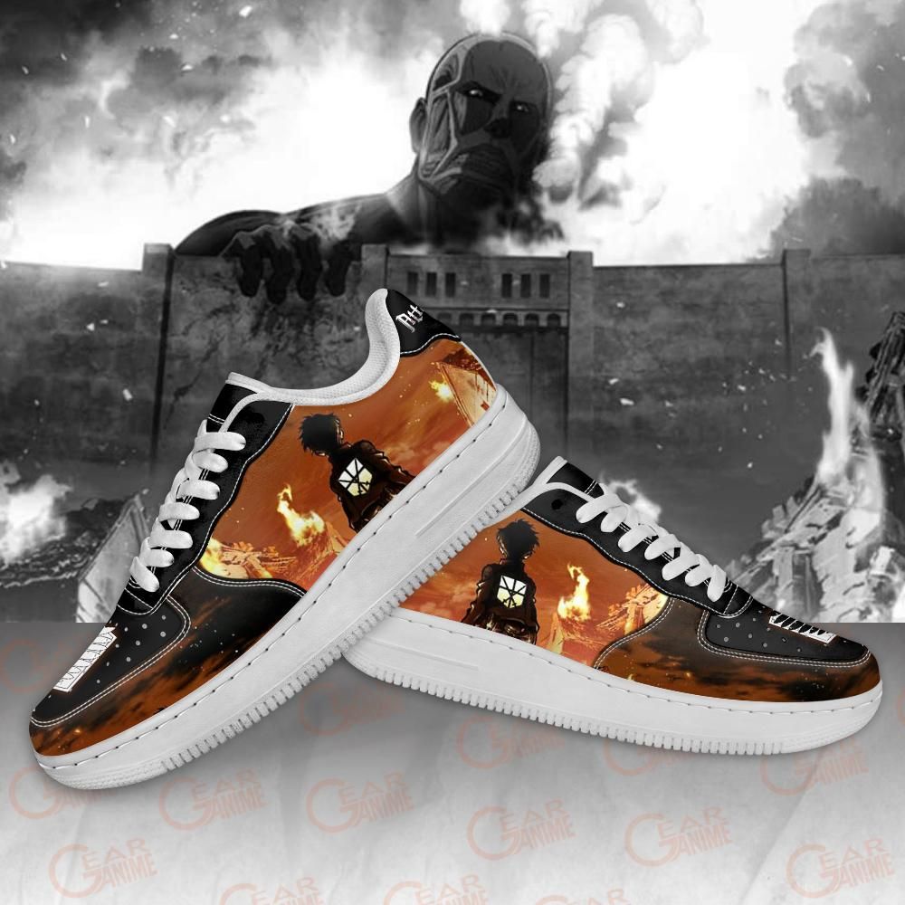 custom attack on titan shoes