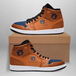 Auburn Tigers American Football 2 Air Jordan 1 Sport Custom Sneakers JDH1929