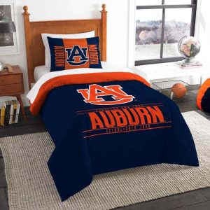 Auburn Tigers Bedding Set - 1 Duvet Cover & 2 Pillow Cases BS1951