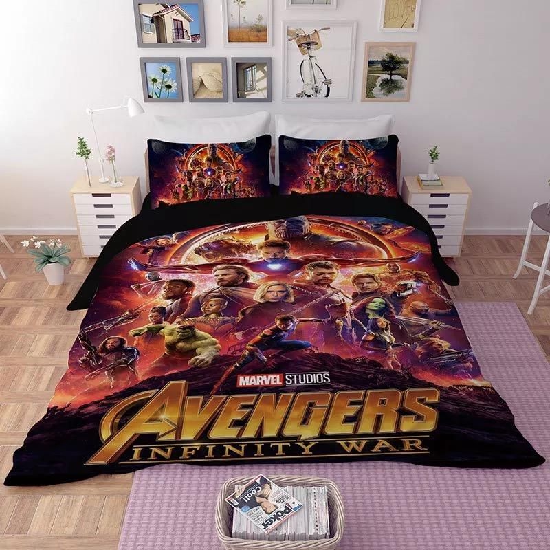 Avengers-Infinity-War-11-Duvet-Cover-Pillowcase-Bedding-Set-Home-Decor Avengers Infinity War #11 Duvet Cover Pillowcase Bedding Set Home Decor