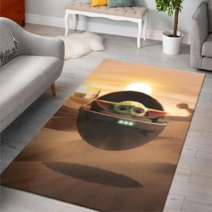 Baby Yoda Kids Room Area Rug Rugs For Living Room Rug Home Decor R0680