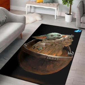 Baby Yoda The Mandalorian Kids Room Area Rug Rugs For Living Room Rug Home Decor 2 R2681