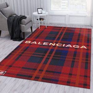 Balenciaga Area Rug For Christmas Fashion Brand Rug Living Room Rug Floor Decor R1732