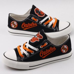 Baltimore Orioles MLB Baseball Gift For Fans Low Top Custom Canvas Shoes LT0516