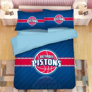 Basketball Detroit Pistons Basketball #23 Duvet Cover Pillowcase Bedding Set Home Bedroom Decor BS2416