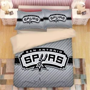 Basketball San Antonio Spurs Basketball #12 Duvet Cover Pillowcase Bedding Set Home Decor BS3714