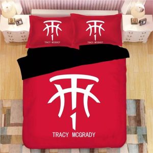 Basketball Toronto Raptors Tracy McGrady Basketball #10 Duvet Cover Pillowcase Bedding Set Home Decor BS0242