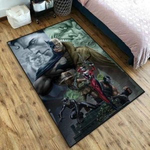 Batman: Hush Area Rugs Living Room Carpet Floor Decor R1227