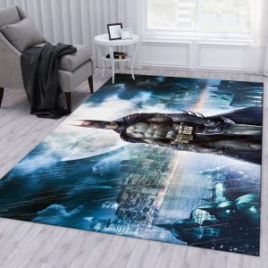 Batman Moon Movie Area Rug Bedroom Rug Home Decor Floor Decor R0806