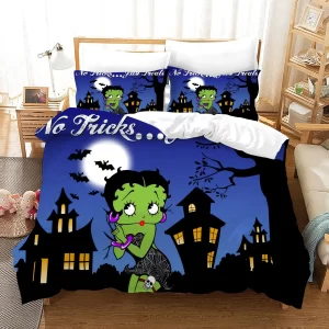 Betty Boop #11 Duvet Cover Pillowcase Bedding Set Home Bedroom Decor BS0255