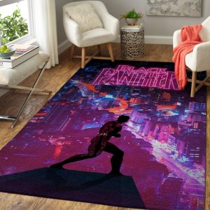 Black Panther Avengers Marvel Movies Area Rugs Living Room Carpet Local Brands Floor Decor R0744