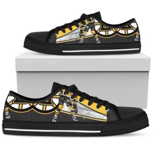 Boston Bruins Nhl Hockey 14 Low Top Sneakers Low Top Shoes
