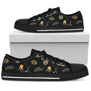 Boston Bruins Nhl Hockey 15 Low Top Sneakers Low Top Shoes