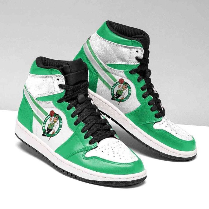 Boston Celtics NBA Air Jordan 1 Sport Custom Sneakers