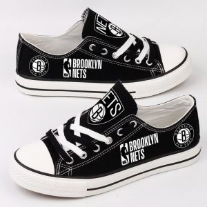 Brooklyn Nets NBA Basketball 1 Gift For Fans Low Top Custom Canvas Shoes LT0462