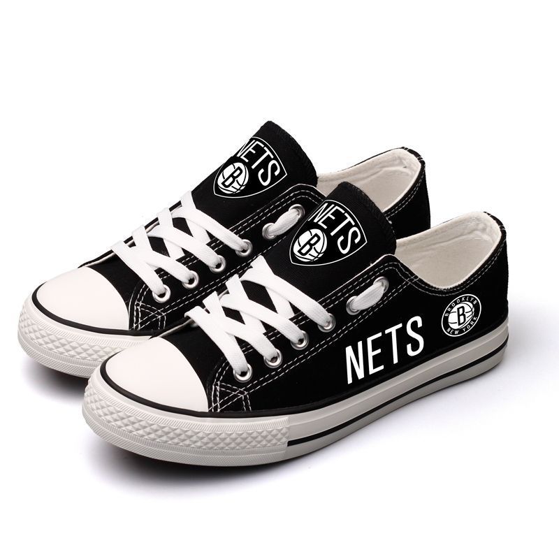 Brooklyn-Nets-NBA-Basketball-3-Gift-For-Fans-Low-Top-Custom-Canvas-Shoes Brooklyn Nets NBA Basketball 3 Gift For Fans Low Top Custom Canvas Shoes