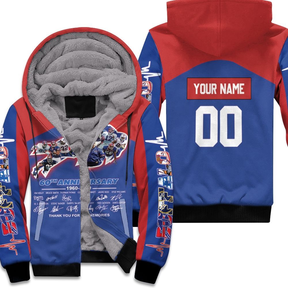 Buffalo-Bills-2020-Afc-East-Division-Champs-60Th-Anniversary-Legend-With-Sign-Personalized-Unisex-Fleece-Hoodie Buffalo Bills 2020 Afc East Division Champs 60Th Anniversary Legend With Sign Personalized Unisex Fleece Hoodie