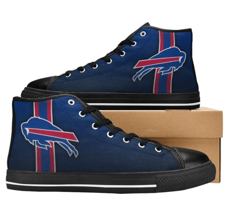 Buffalo-Bills-NFL-Football-7-Custom-Canvas-High-Top-Shoes Buffalo Bills NFL Football 7 Custom Canvas High Top Shoes