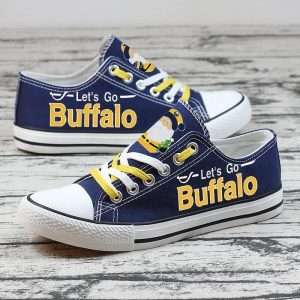 Buffalo Sabres NHL Hockey 2 Gift For Fans Low Top Custom Canvas Shoes LT0567