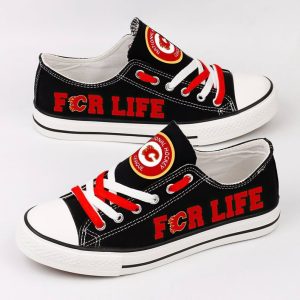 Calgary Flames NHL Hockey 3 Gift For Fans Low Top Custom Canvas Shoes LT0474