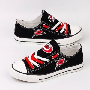 Carolina Hurricanes NHL Hockey 1 Gift For Fans Low Top Custom Canvas Shoes LT1016