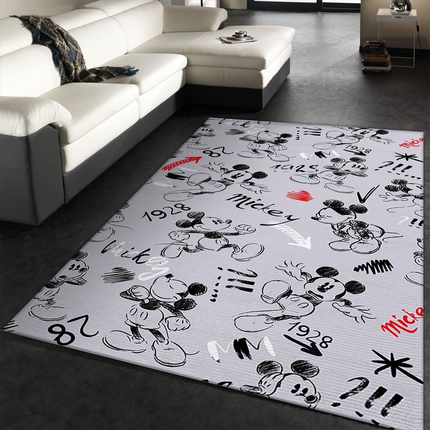 Celebrating-90-Years-Of-Mickey-Mouse-Movie-Area-Rug-Kitchen-Rug-Home-Decor Celebrating 90 Years Of Mickey Mouse Movie Area Rug Kitchen Rug Home Decor