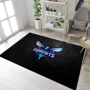Charlotte Hornets Area Rug Living Room And Bedroom Rug Home Decor Floor Decor R0964