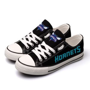 Charlotte Hornets NBA Basketball 1 Gift For Fans Low Top Custom Canvas Shoes LT0506