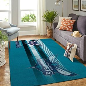 Charlotte Hornets NBA Team Logo Area Rugs Living Room Carpet Floor Decor R0568