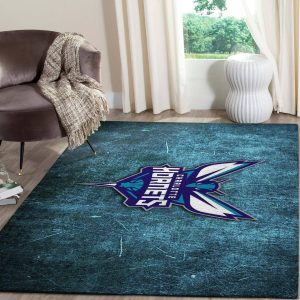 Charlotte Hornets Rug Basketball Floor Decor R0642