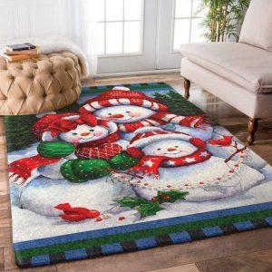 Christmas Snowman Tt1210041M Rug Home Decoration - Floor Decor R3435
