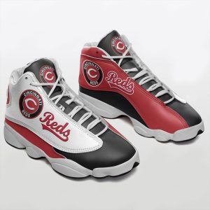 Cincinnati Reds Baseball Team Jordan 13 Shoes - JD13 Sneaker JD130644