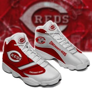Cincinnati Reds Jordan 13 Shoes - Cincinnati Reds JD13 Sneaker JD130444